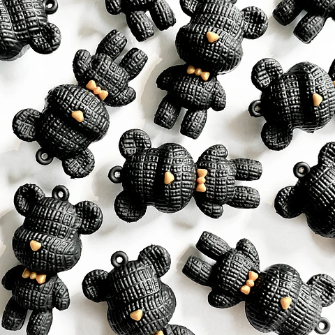 DIJE ✦ OSO EN SILICONA (ELIGE TU COLOR FAVORITO) 