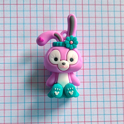 DIJE CONEJO EN SILICONA (ELIGE TU COLOR FAVORITO) DS-05-13