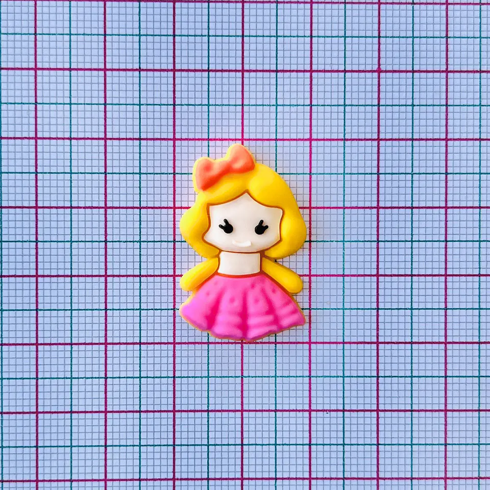 APLIQUE ✦ MUÑECA EN SILICONA 30*20 MM 2