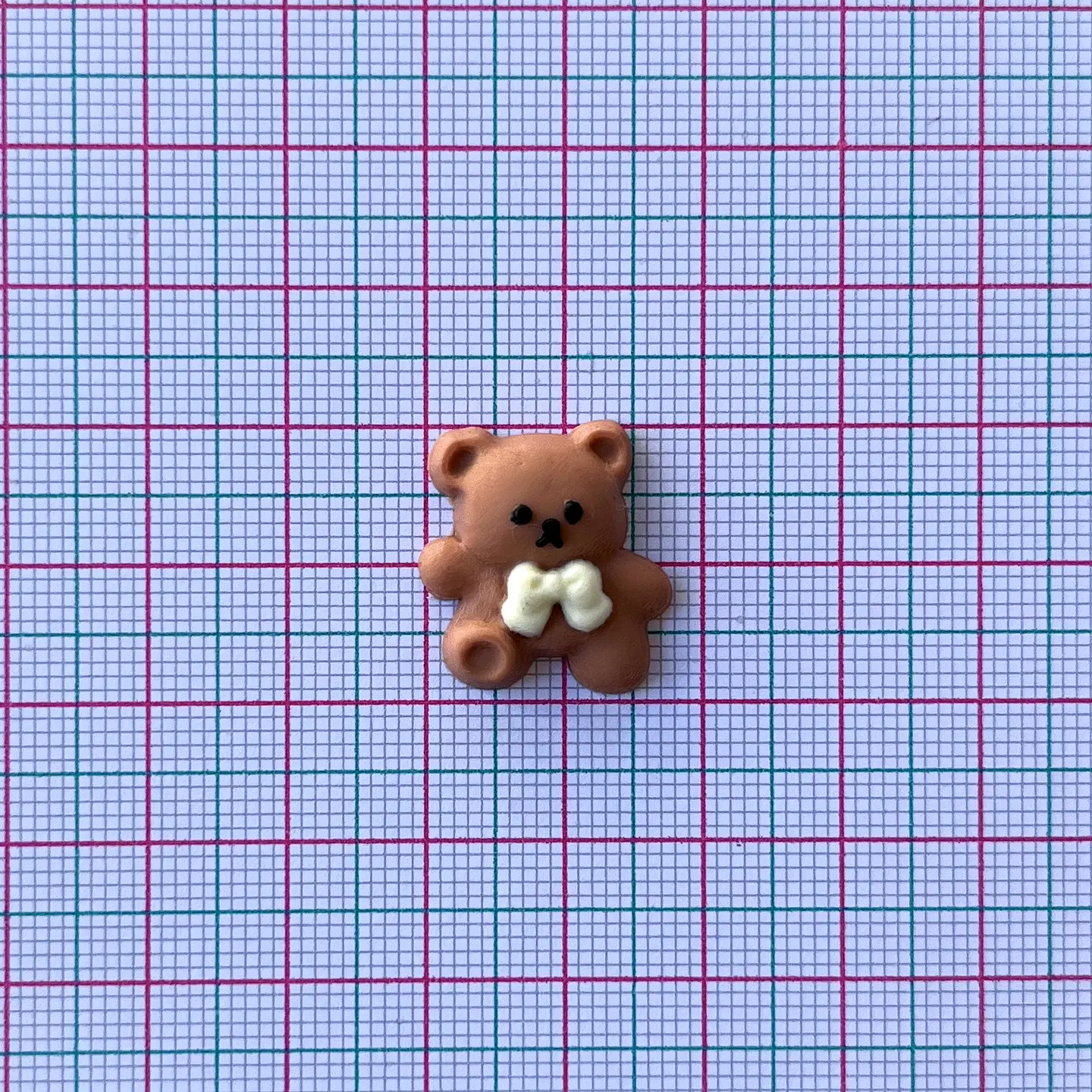 APLIQUE ✦ OSO EN SILICONA 19*20 MM 2