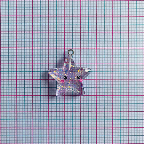 DIJE ESTRELLA EN ACRÍLICO DP-80-2