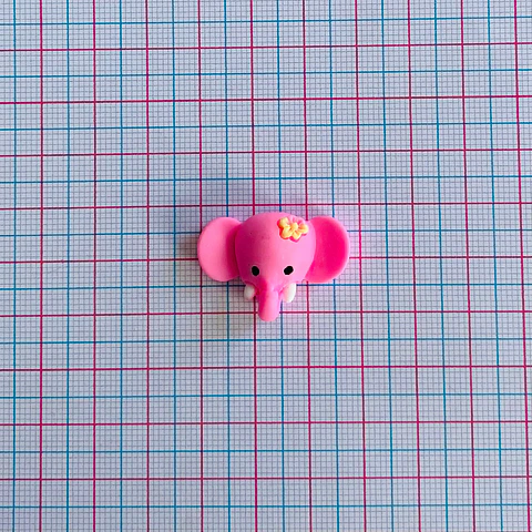APLIQUE ELEFANTE EN ACRÍLICO