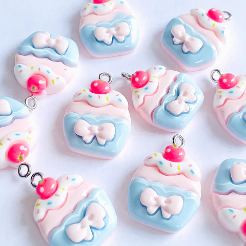 DIJE CUPCAKE EN ACRÍLICO DR-13