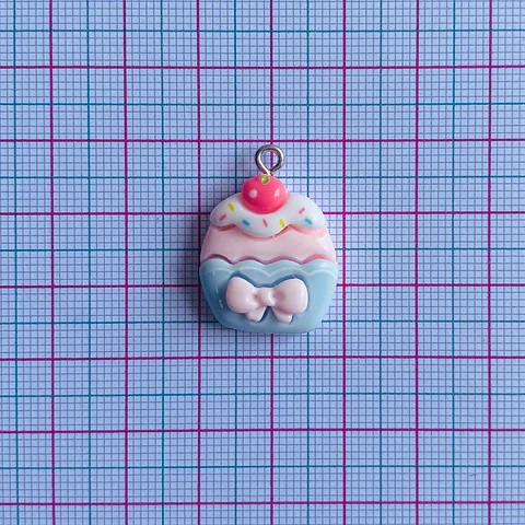DIJE CUPCAKE EN ACRÍLICO DR-13