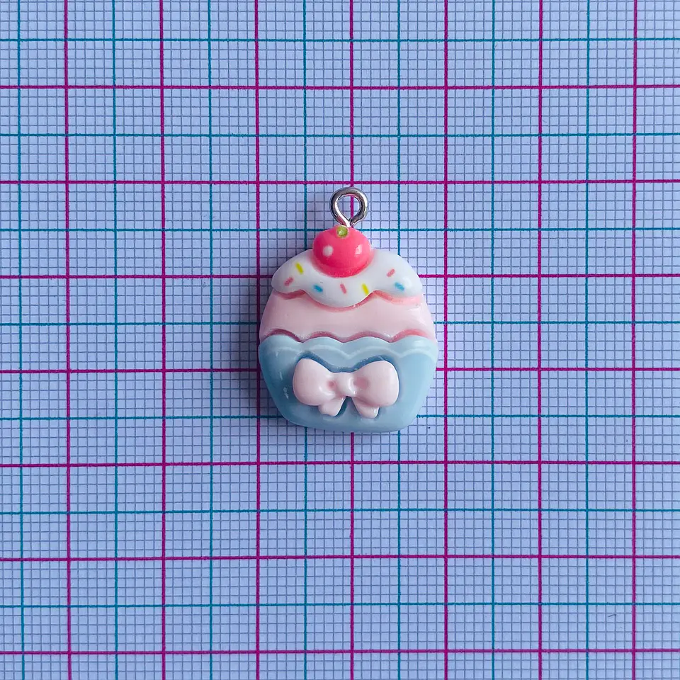 DIJE CUPCAKE EN ACRÍLICO DR-13 2