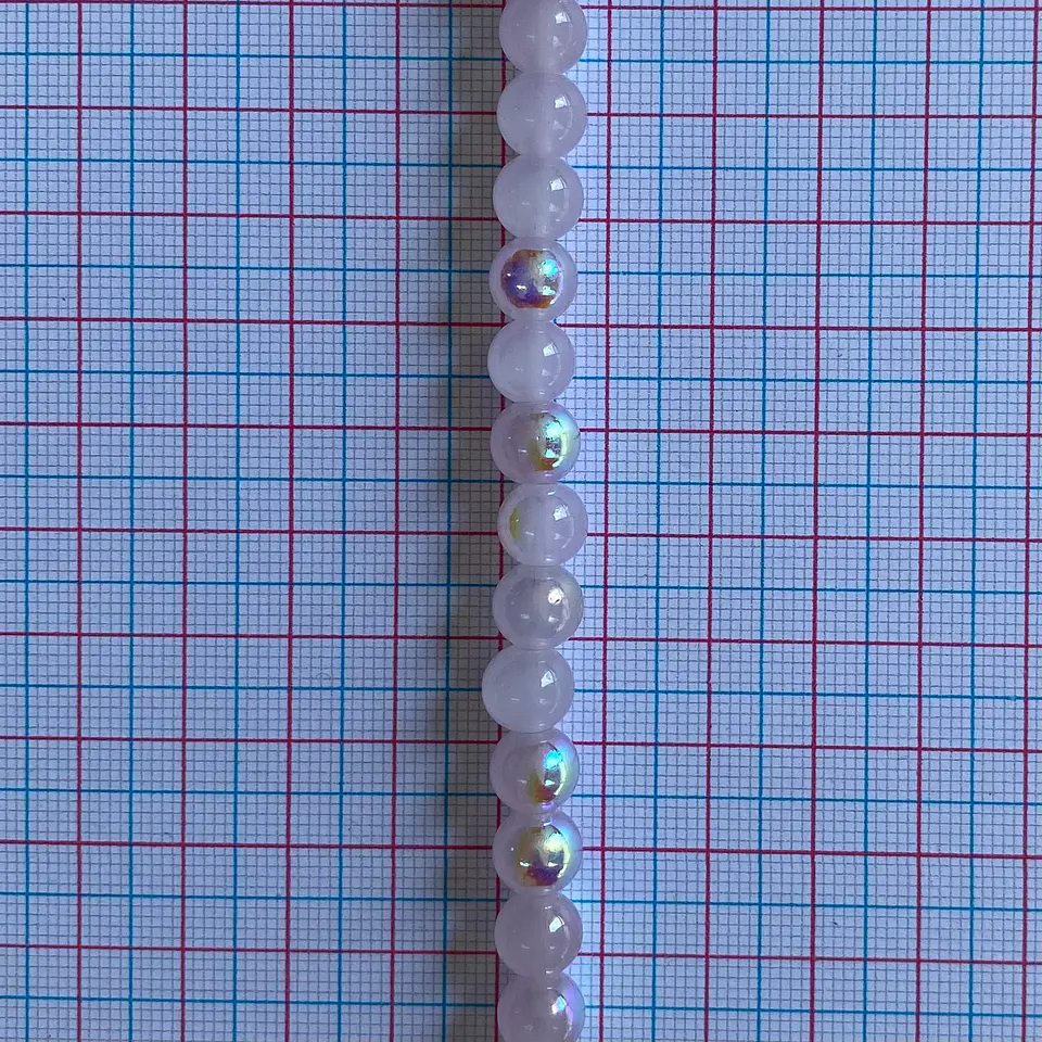 PERLA PORCELANIZADA 8MM (ELIGE TU COLOR FAVORITO) 2