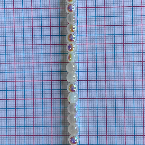  PERLA ✦ PORCELANIZADA 6MM (ELIGE TU COLOR FAVORITO) 