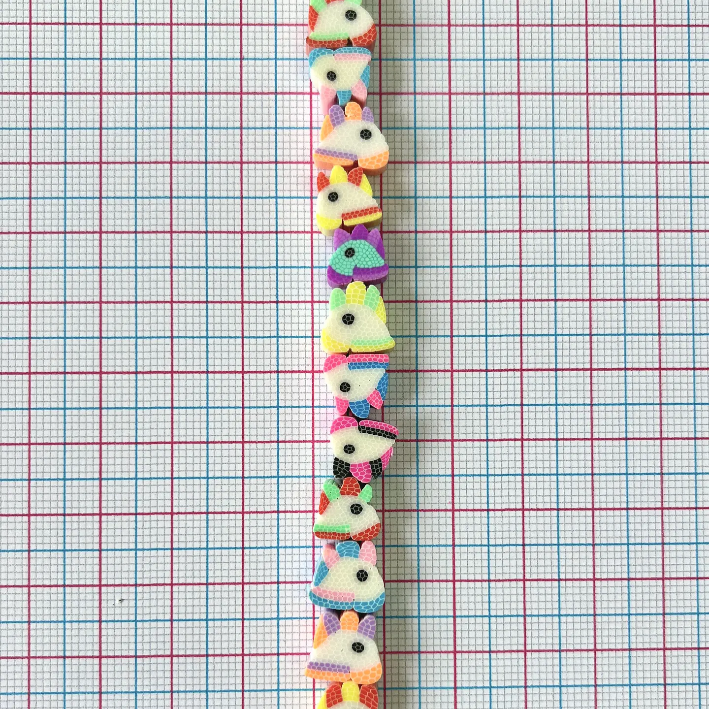 SEPARADOR UNICORNIO EN FIMO AB20-72 2