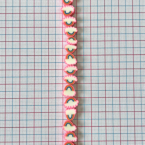 SEPARADOR ARCOIRIS EN FIMO AB20-78