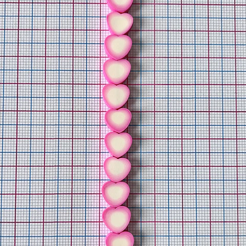 SEPARADOR ✦ CORAZÓN EN FIMO