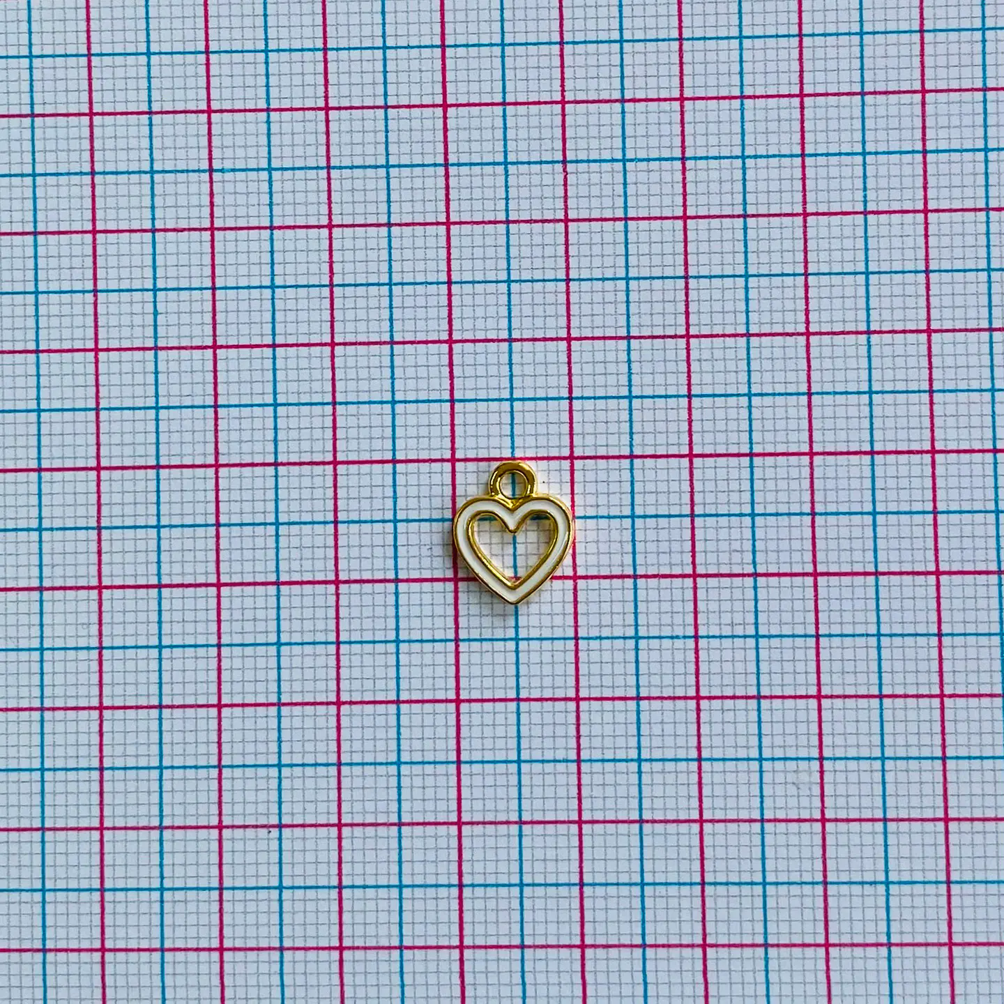 DIJE CORAZÓN BAÑO DE ORO (ELIGE TU COLOR FAVORITO) SIN14-GOLD 2