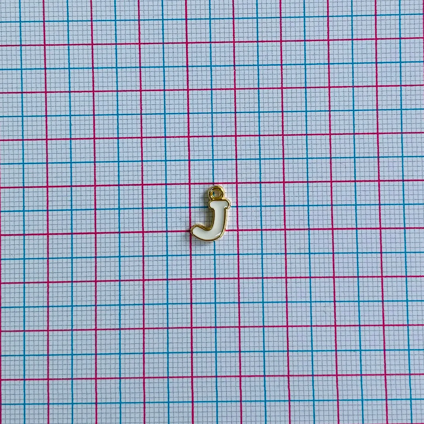 DIJE LETRA J BAÑO DE ORO SIN76-J-GOLD 2