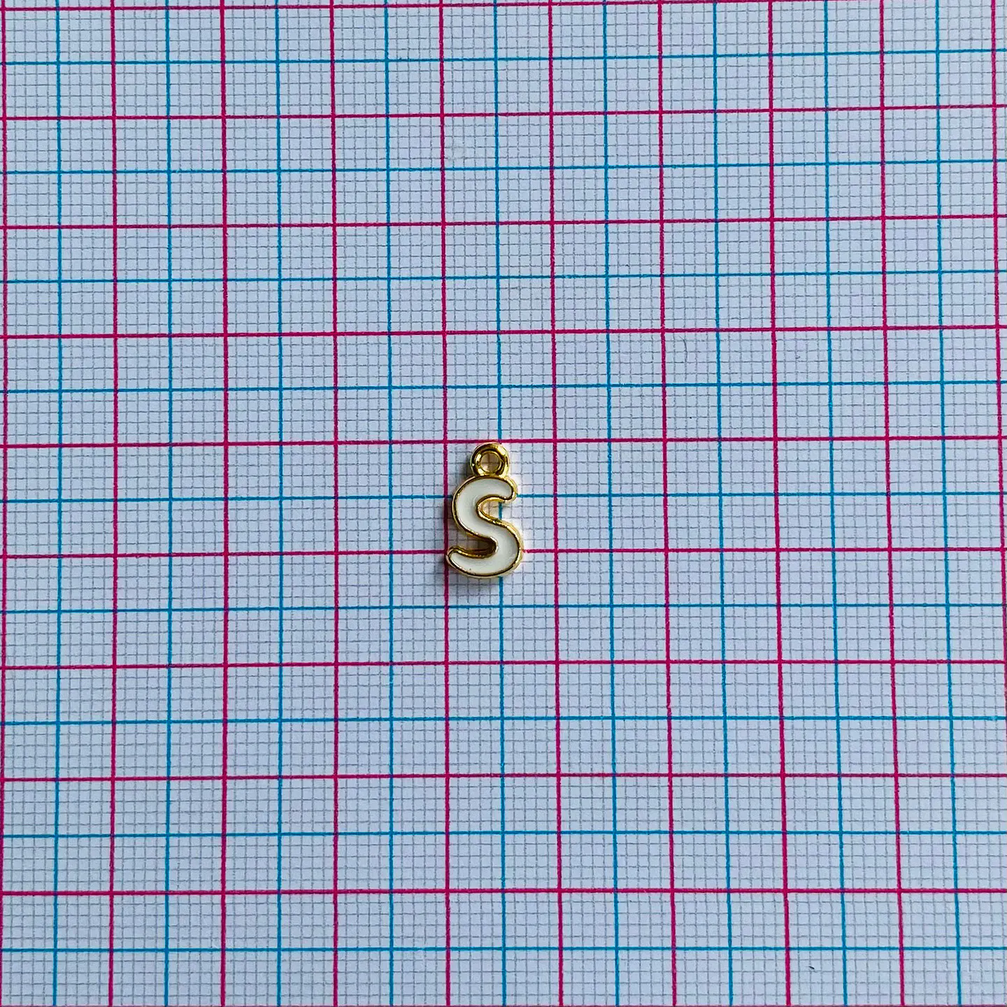 DIJE LETRA S BAÑO DE ORO SIN76-S-GOLD 2