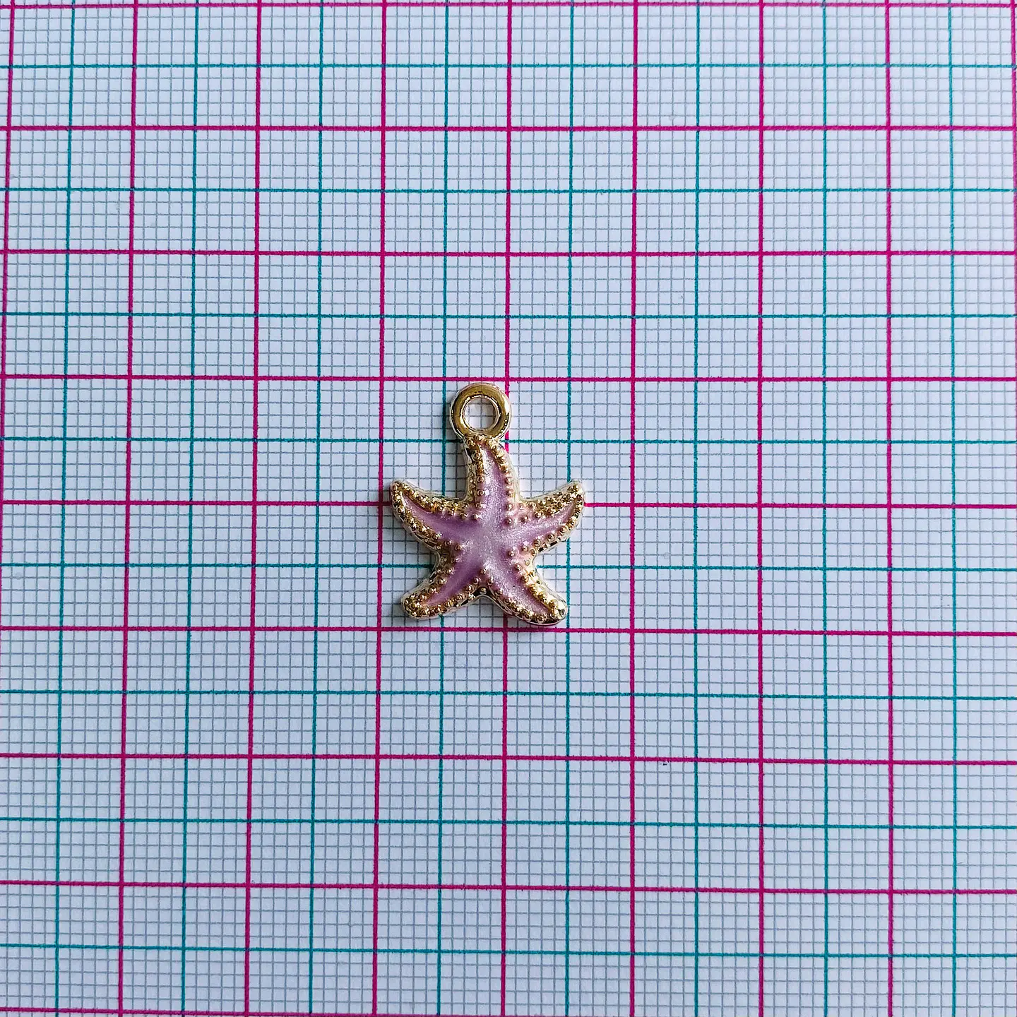 DIJE ✦ ESTRELLA DE MAR FANTASÍA (ELIGE TU COLOR FAVORITO) 2