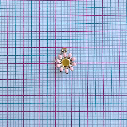 DIJE ✦ FLOR FANTASÍA (ELIGE TU COLOR FAVORITO)