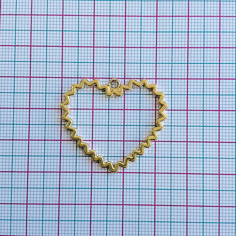 DIJE CORAZÓN FANTASÍA MY-59