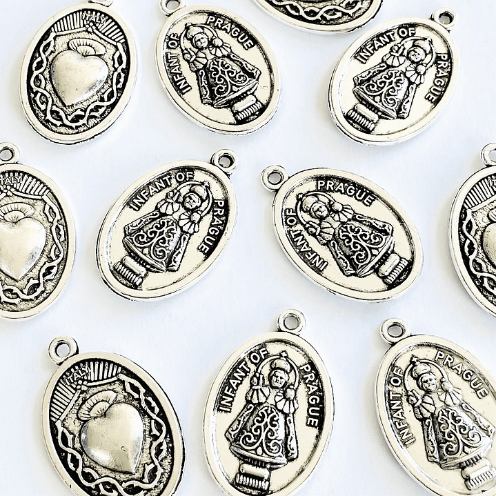 MEDALLA NIÑO JESÚS DE PRAGA ZAMAK C225 1