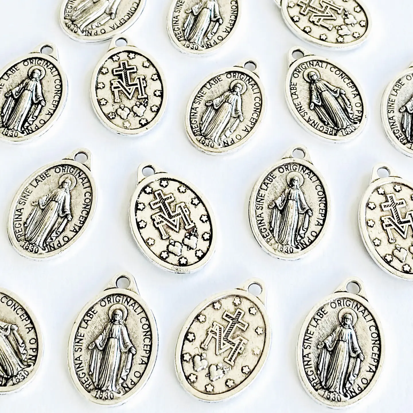 MEDALLA ✦ VIRGEN MILAGROSA ZAMAK 1