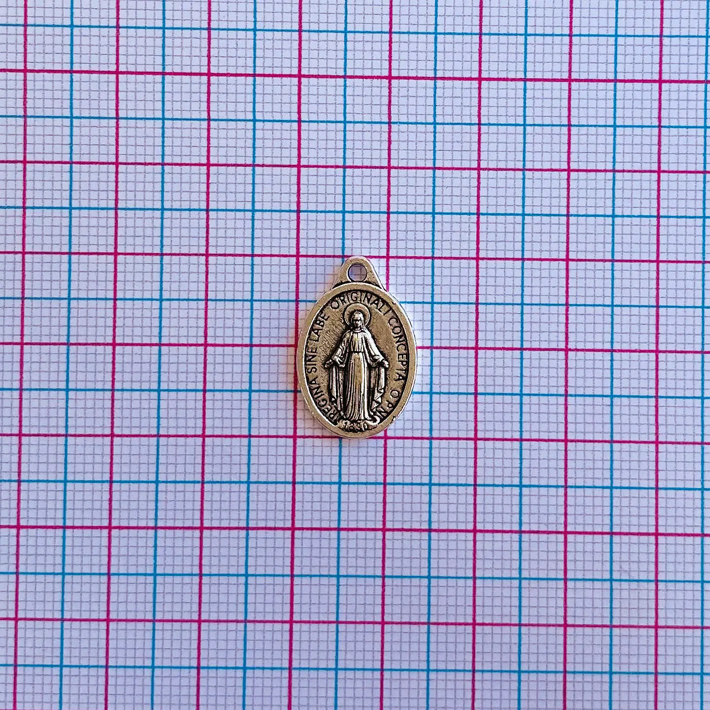 MEDALLA ✦ VIRGEN MILAGROSA ZAMAK 2