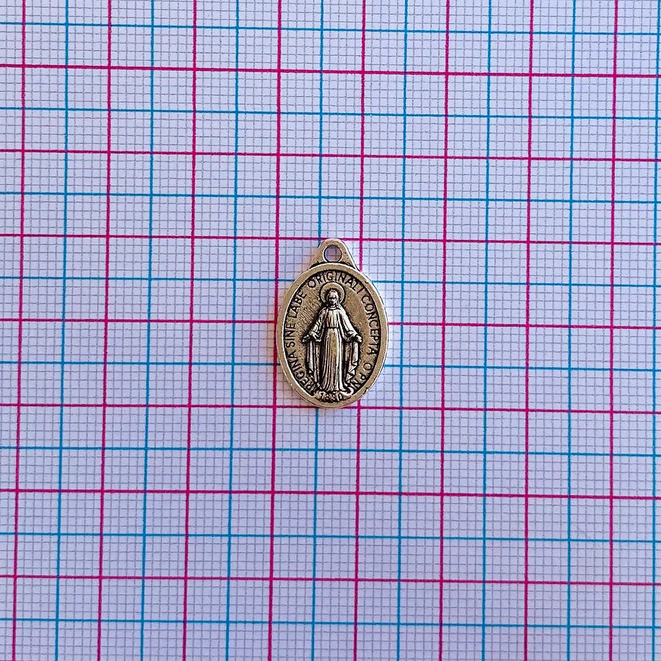 MEDALLA ✦ VIRGEN MILAGROSA ZAMAK 2