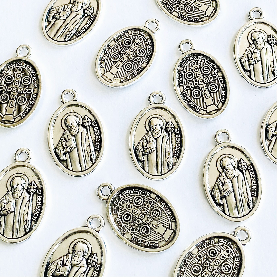 MEDALLA SAN BENITO ZAMAK C391 1