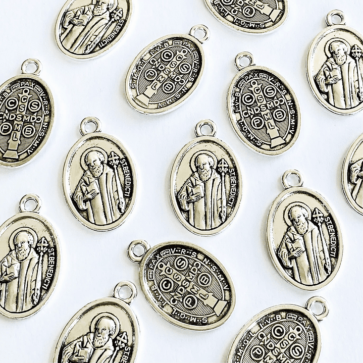 MEDALLA SAN BENITO ZAMAK C391 1