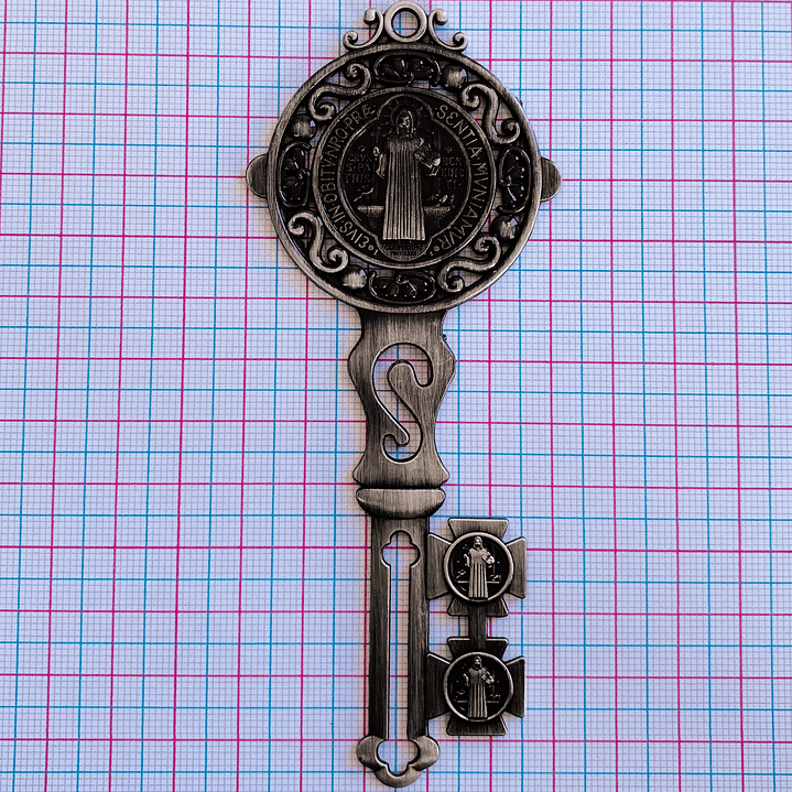 DIJE LLAVE SAN BENITO ZAMAK C398 2