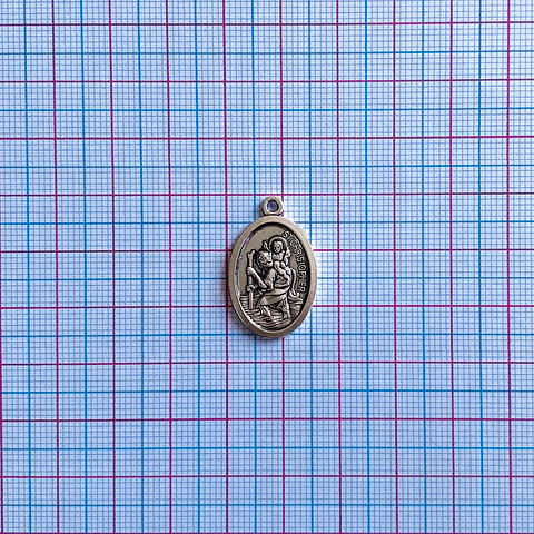 MEDALLA ✦ SAN CRISTÓBAL DE LICIA ZAMAK