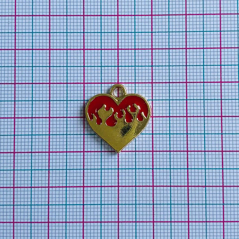 DIJE CORAZÓN FANTASÍA MY-88