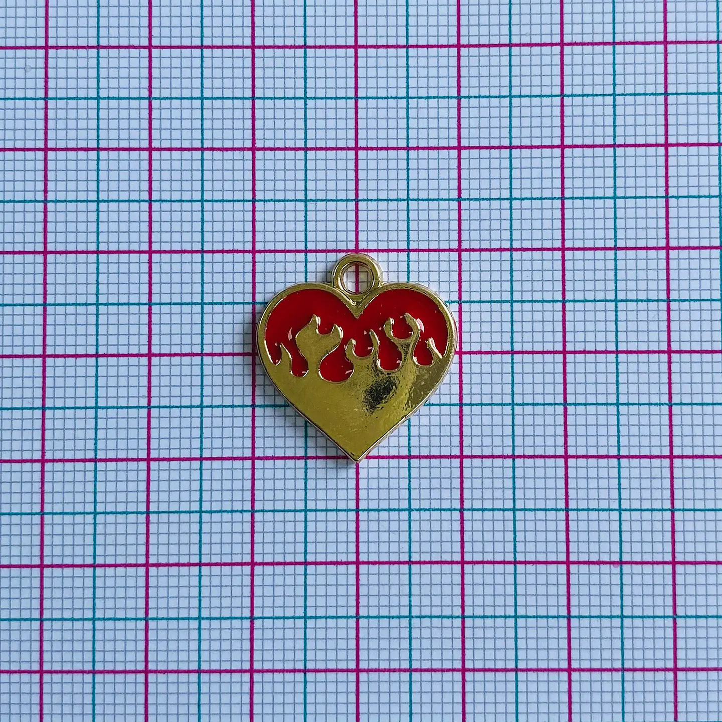 DIJE CORAZÓN FANTASÍA MY-88 2