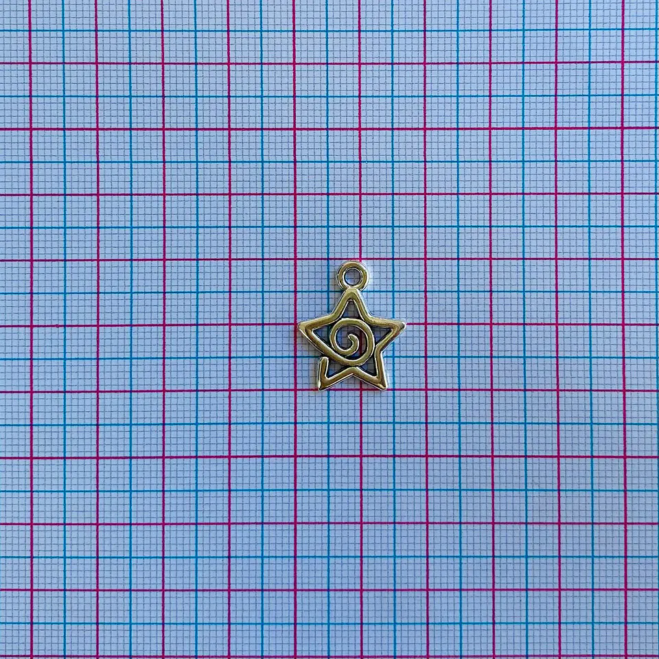 DIJE ESTRELLA ZAMAK QA-5219 2