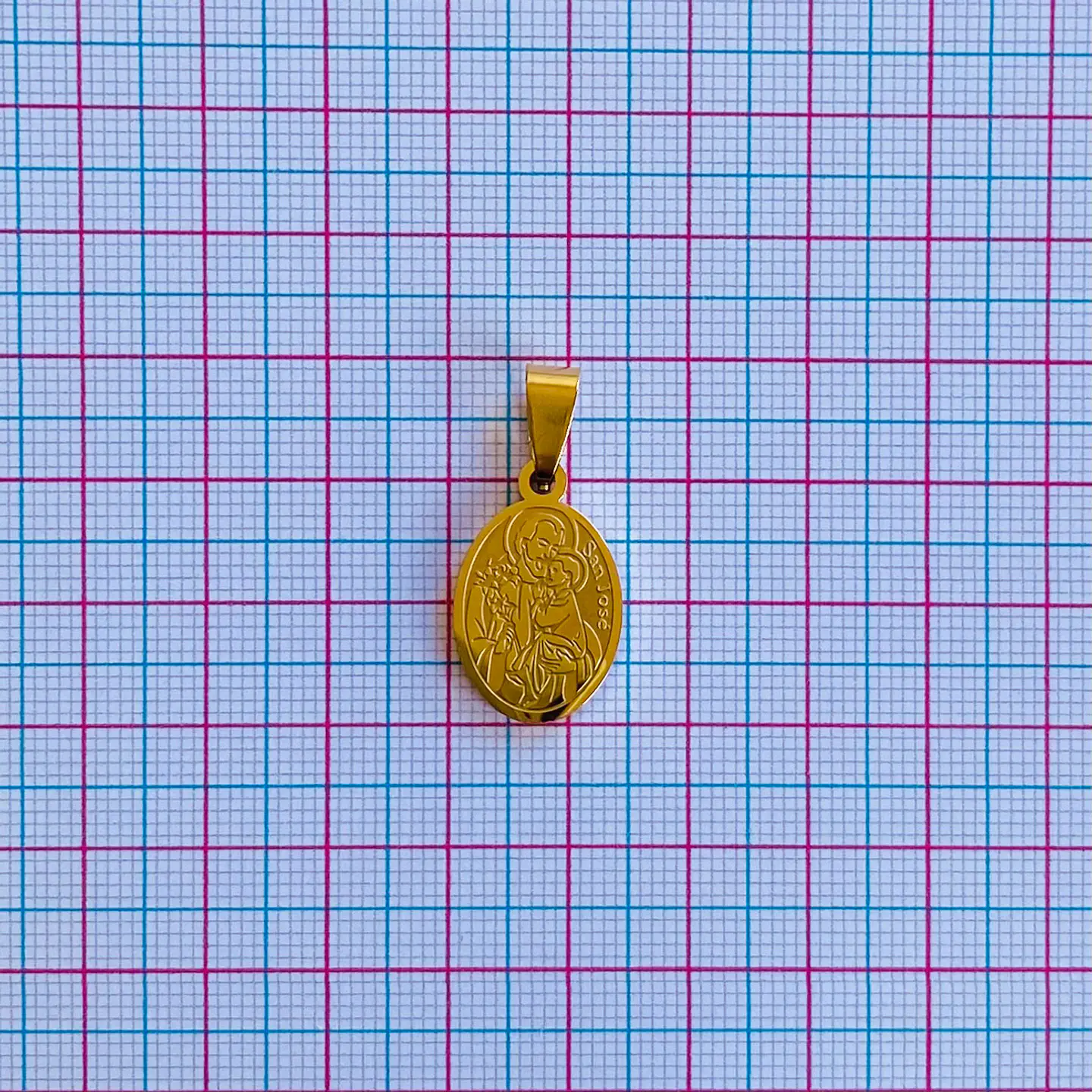 MEDALLA SAN JOSÉ ACERO 2