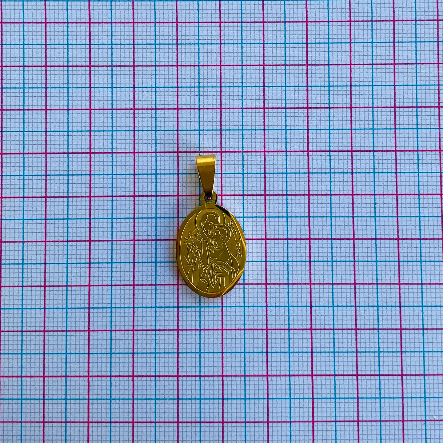 MEDALLA SAN JOSÉ ACERO 2