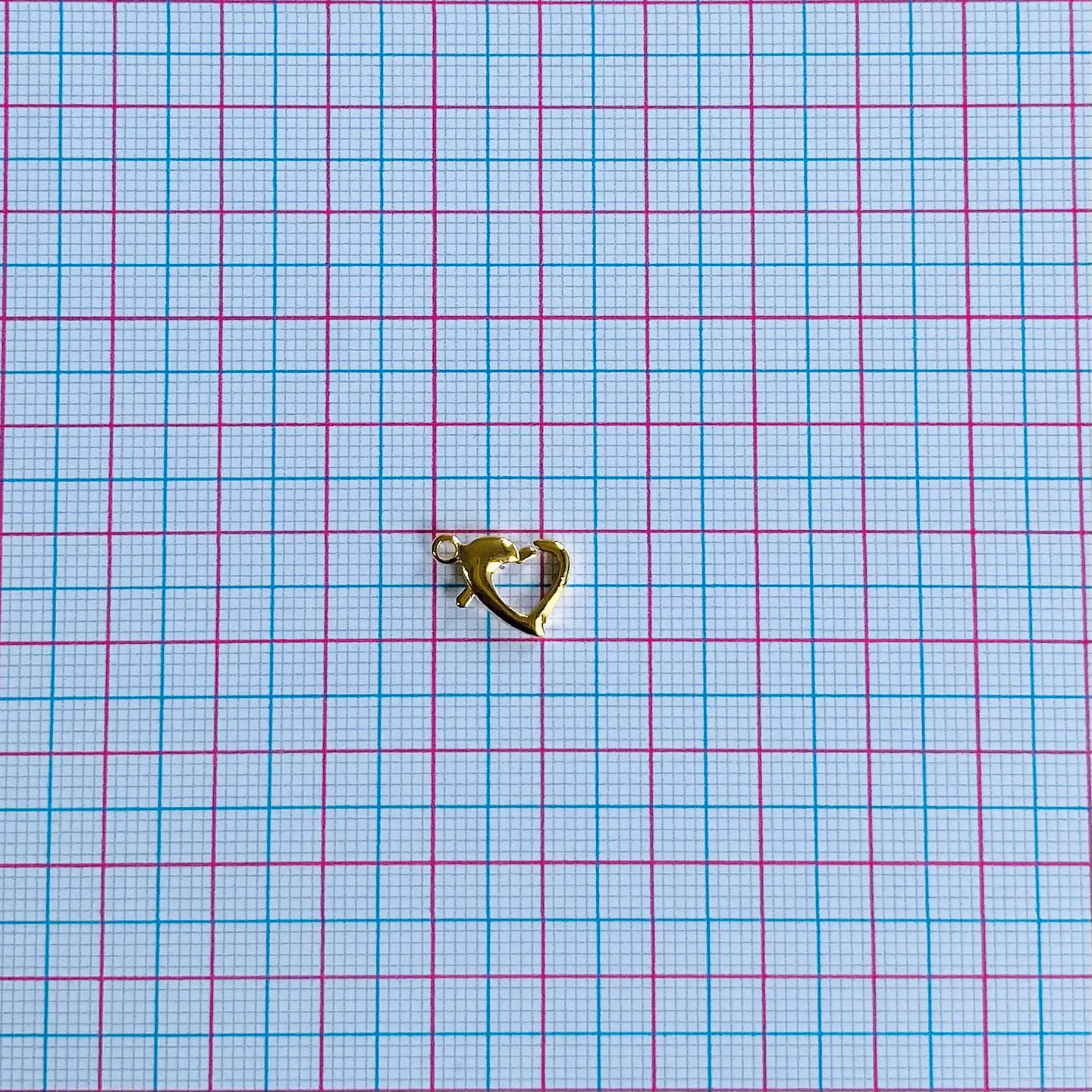 BROCHE ✦ PICOLORO CORAZÓN BAÑO DE ORO 2
