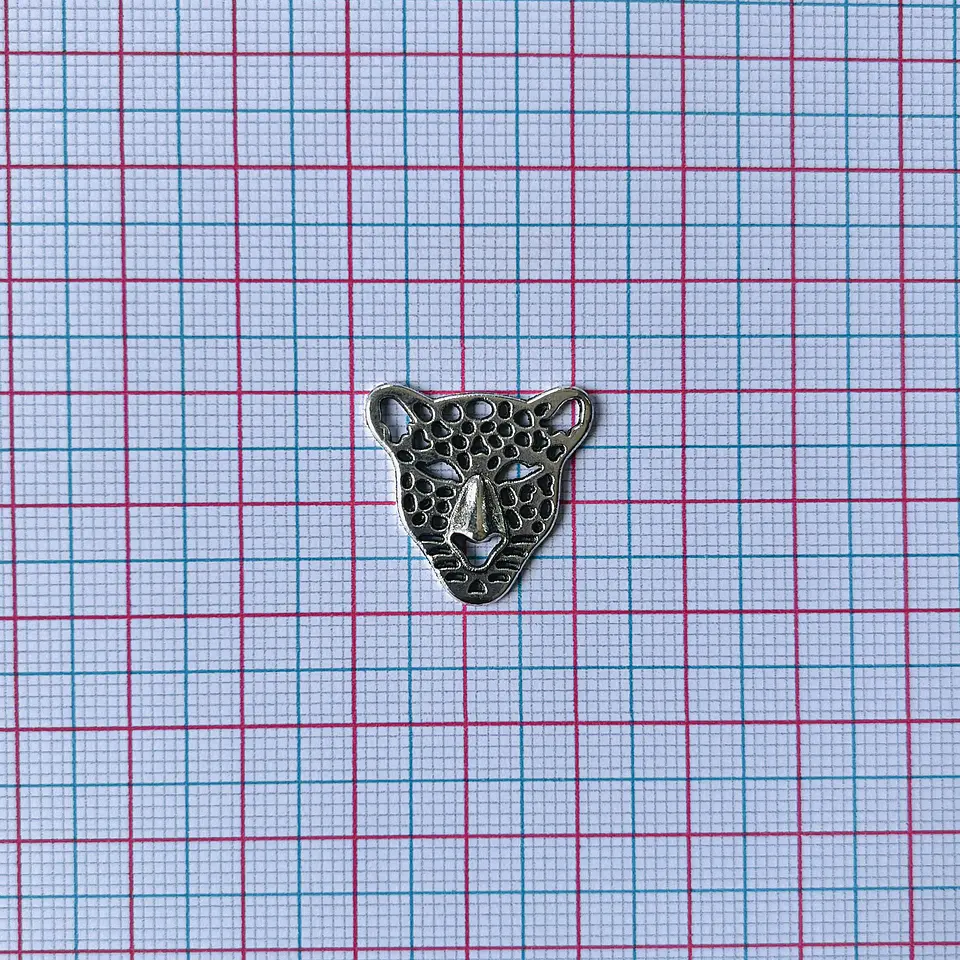 DIJE LEOPARDO ZAMAK W-2737 2