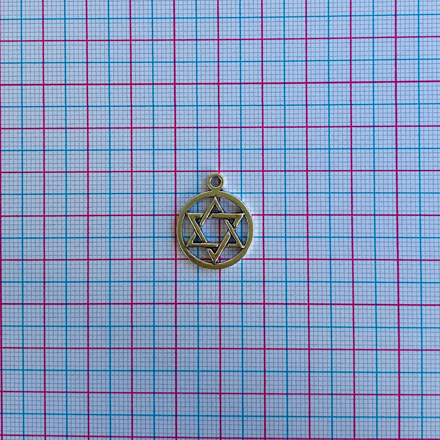 DIJE ESTRELLA DE DAVID ZAMAK W-3001 2