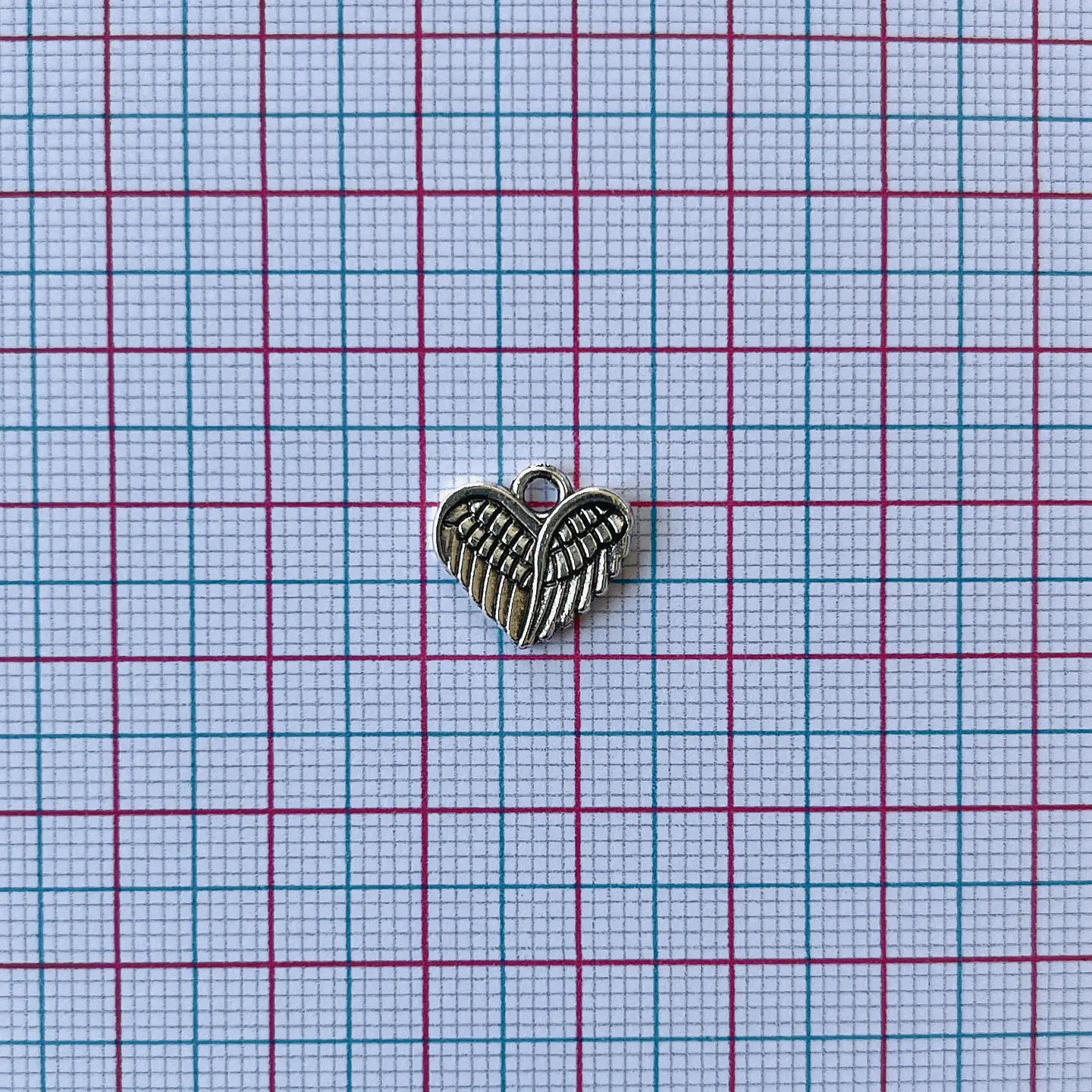 DIJE CORAZÓN ZAMAK W-5363 2