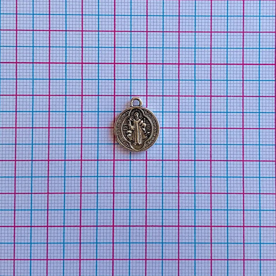 MEDALLA SAN BENITO ZAMAK W-5463 2