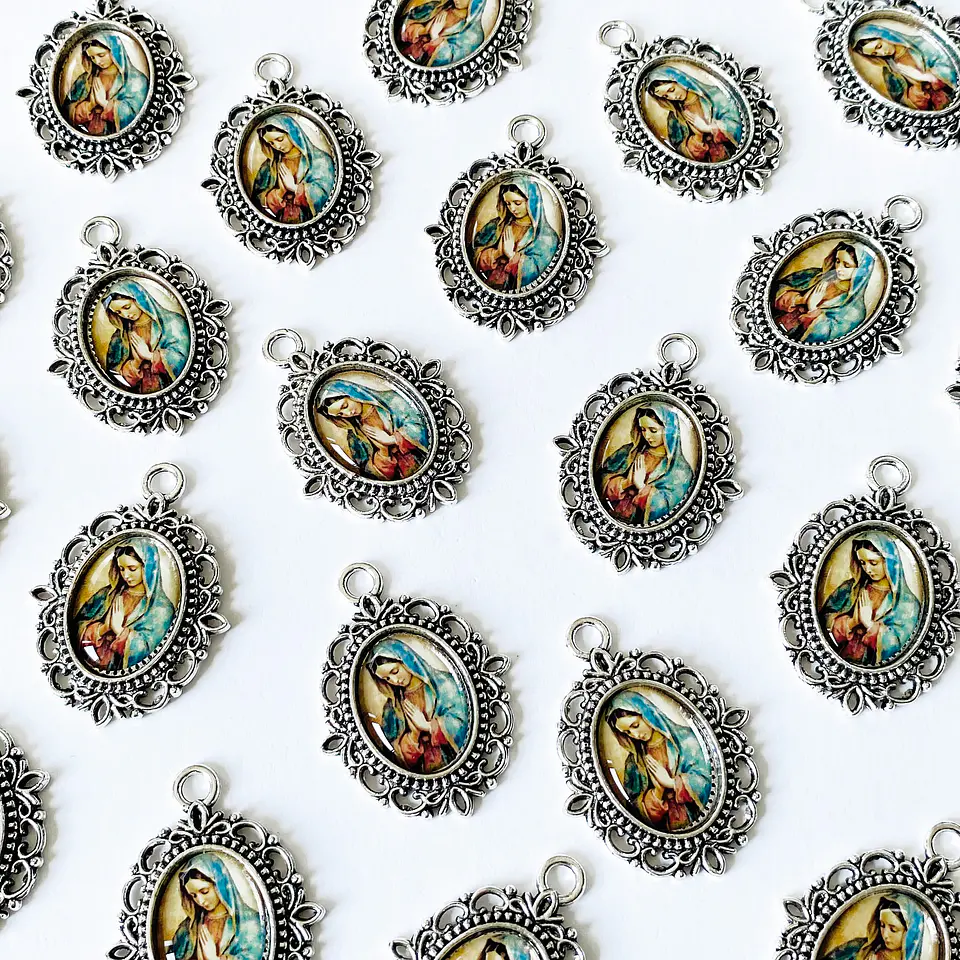 MEDALLA RELIGIOSA ZAMAK (ELIGE TU FAVORITA) DRZ-8 10