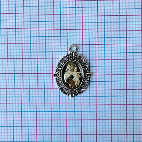 MEDALLA RELIGIOSA ZAMAK (ELIGE TU FAVORITA) DRZ-8