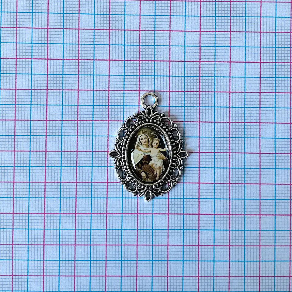 MEDALLA RELIGIOSA ZAMAK (ELIGE TU FAVORITA) DRZ-8 2
