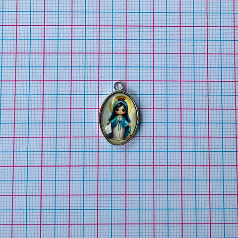 MEDALLA VIRGEN MILAGROSA INFANTIL FANTASIA DVZ-4/1