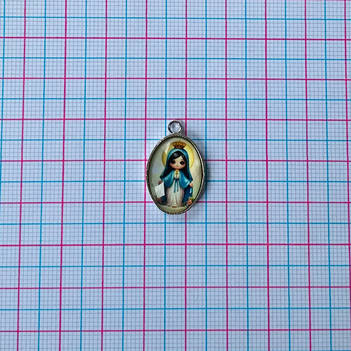 MEDALLA VIRGEN MILAGROSA INFANTIL FANTASIA DVZ-4/1 2