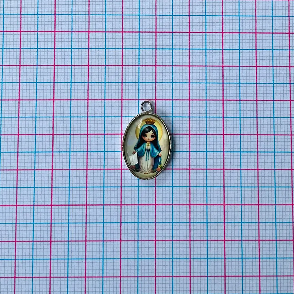 MEDALLA VIRGEN MILAGROSA INFANTIL FANTASIA DVZ-4/1 2