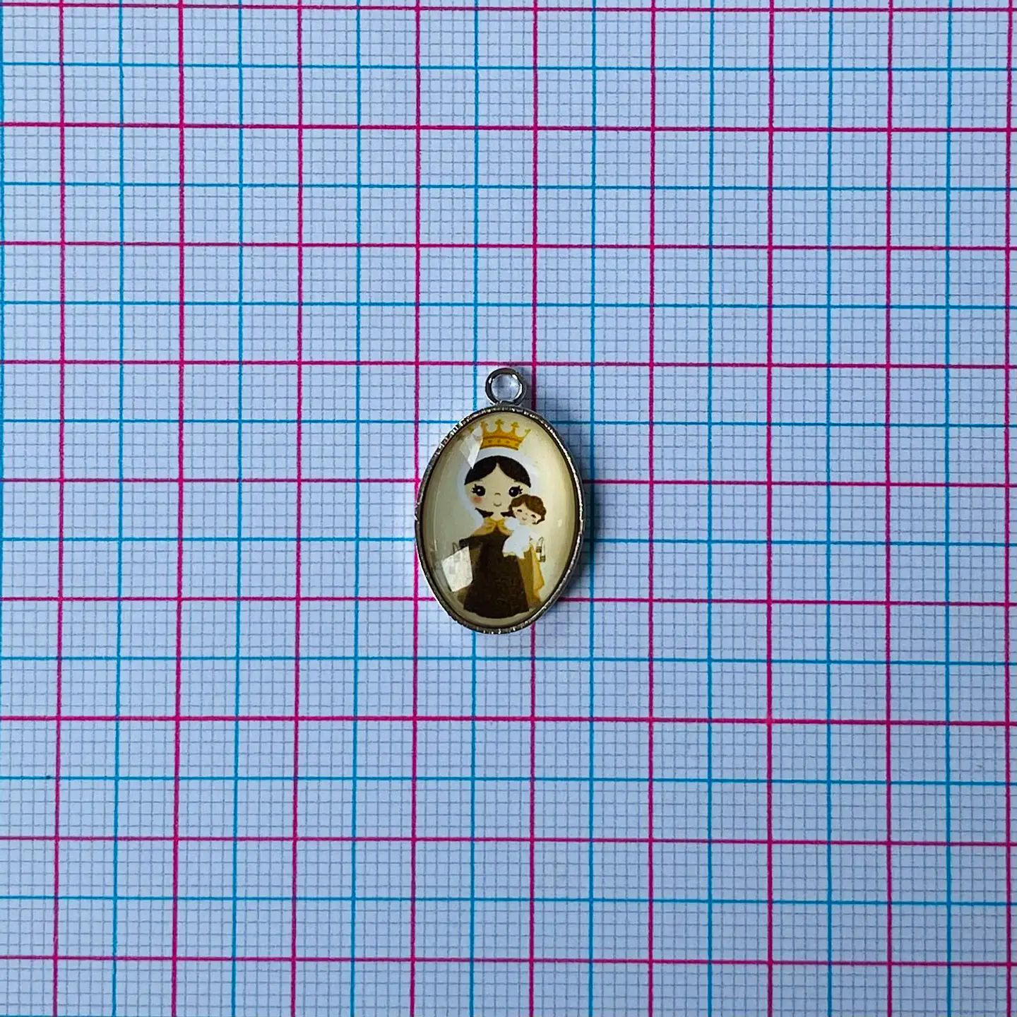 MEDALLA VIRGEN DEL CARMEN INFANTIL FANTASIA DVZ-4/2-2-I 2