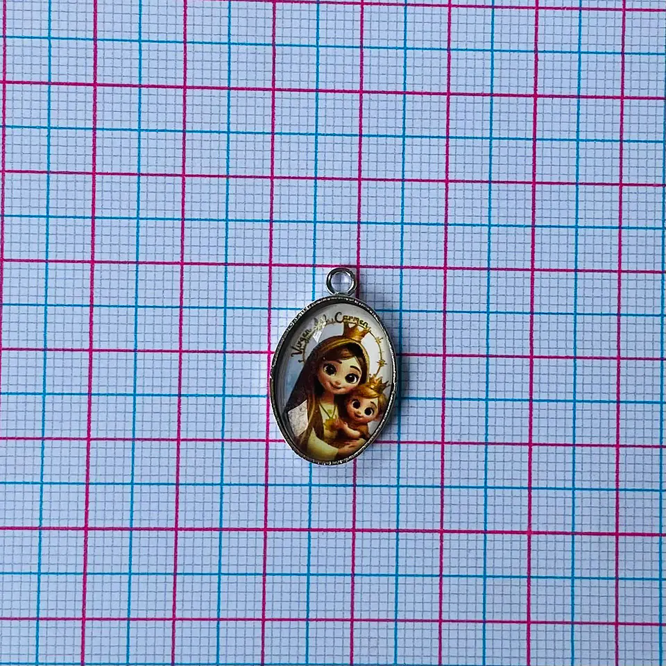 MEDALLA VIRGEN DEL CARMEN INFANTIL FANTASIA DVZ-4/2-I 2