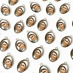 MEDALLA VIRGEN MEDJUGORGE FANTASIA DVZ-4/8