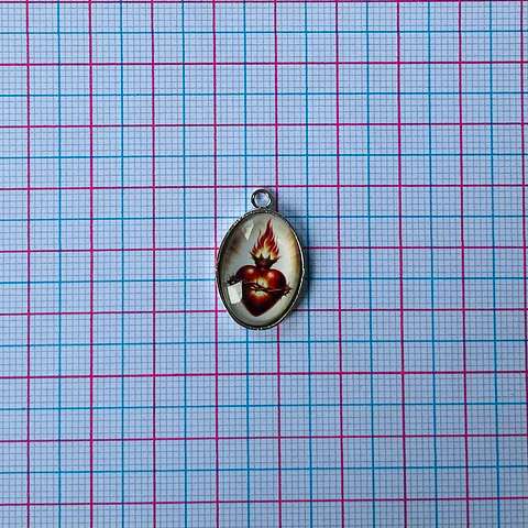 MEDALLA CORAZÓN DE JESÚS FANTASIA DVZ-4/48