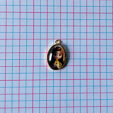 MEDALLA INMACULADO CORAZÓN DE MARIA INFANTIL BAÑO DE ORO DVZ-4-G/16-I