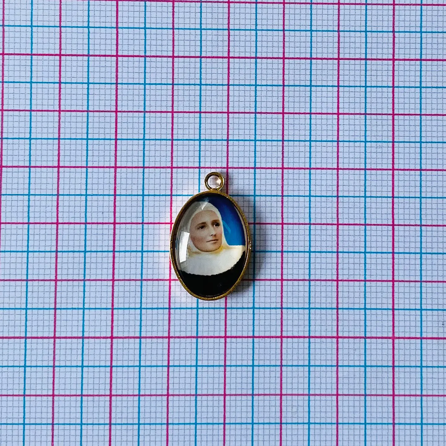 MEDALLA SANTA MADRE LAURA BAÑO DE ORO DVZ-4-G/27 2